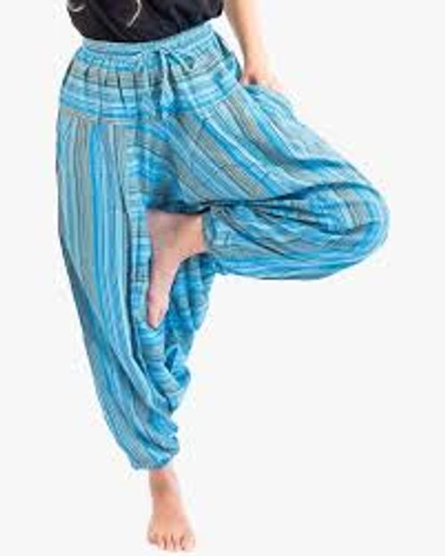 Yoga Pants | Blue | linene | Size 2