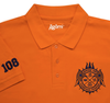 Sanātana Dharma Polo Neck Tshirt | Orange thumbnail 1