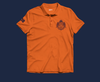 Sanātana Dharma Polo Neck Tshirt | Orange thumbnail 2