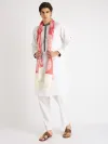 OM Printed (Red and Black) Stole for Men and Women by Rudrajap thumbnail 1