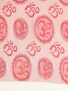 OM Printed (Red and Black) Stole for Men and Women by Rudrajap thumbnail 2